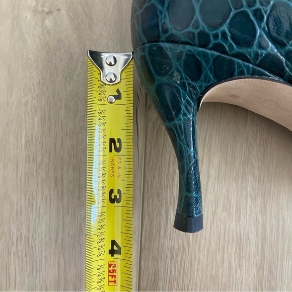 By Far Stevie 42 Boot in Petrol Croc Size 40 - Picture 14 of 16